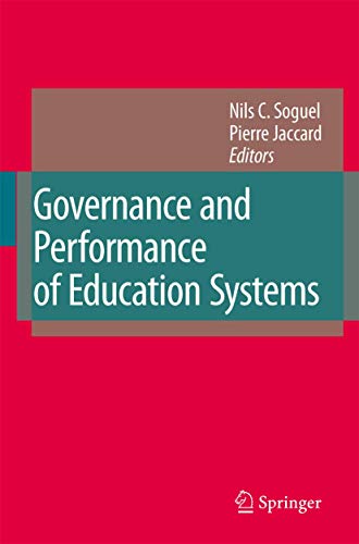 9789048176427: Governance and Performance of Education Systems