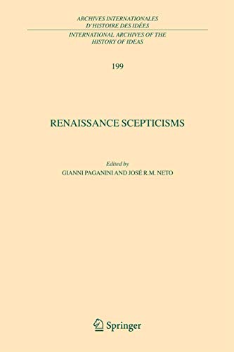 9789048178988: Renaissance Scepticisms