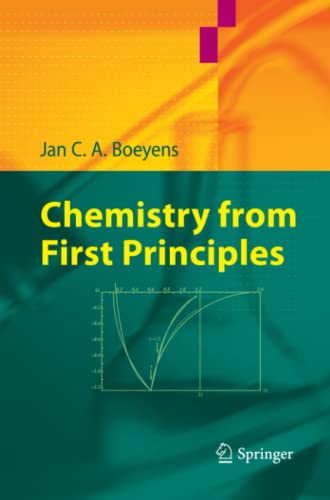 9789048179077: Chemistry from First Principles