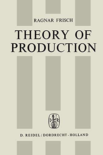 Theory of Production - R. Frisch