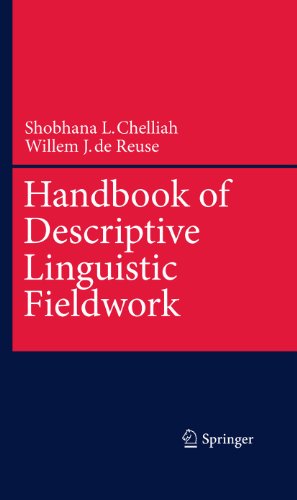 Stock image for Handbook of Descriptive Linguistic Fieldwork for sale by GF Books, Inc.