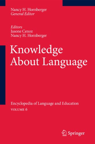 Knowledge About Language - Nancy H. Hornberger