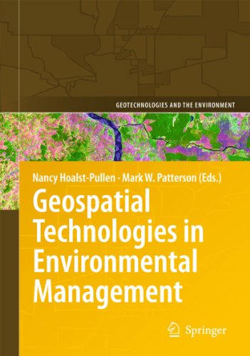 9789048195244: Geospatial Technologies in Environmental Management (Geotechnologies and the Environment, 3)