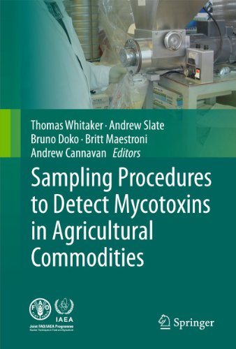 Sampling procedures to detect mycotoxins in agricultural commodities.