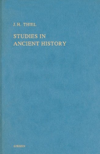 Beispielbild fr Studies in Ancient History zum Verkauf von Books From California