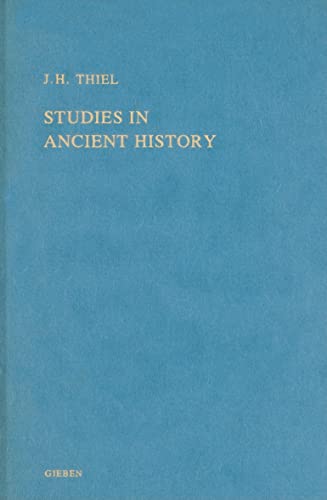 Stock image for Studies in Ancient History for sale by Books From California