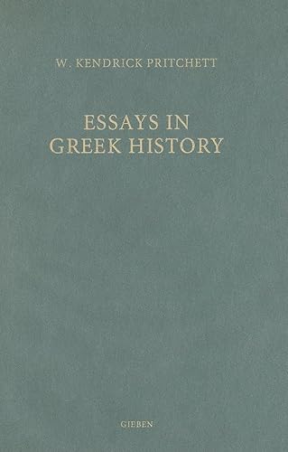 Beispielbild fr Essays in Greek History zum Verkauf von Powell's Bookstores Chicago, ABAA