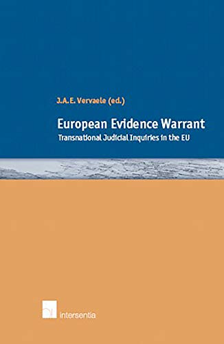 Beispielbild fr European evidence warrant : transnational judicial inquiries in the EU. zum Verkauf von Kloof Booksellers & Scientia Verlag