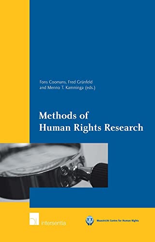 Beispielbild fr Methods of human rights research. zum Verkauf von Kloof Booksellers & Scientia Verlag