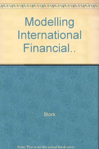 Beispielbild fr Modelling international financial markets. An empirical study. zum Verkauf von Kloof Booksellers & Scientia Verlag