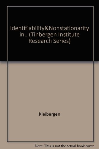 Beispielbild fr Identifiability and nonstationarity in Classical and Bayesian econometrics. zum Verkauf von Kloof Booksellers & Scientia Verlag