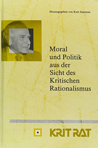 9789051832037: Moral Und Politik Aus Der Sicht Des Kritischen Rationalismus
