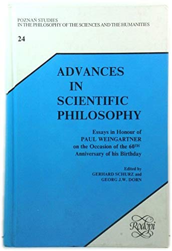 Imagen de archivo de ADVANCES IN SCIENTIFIC PHILOSOPHY. a la venta por Hay Cinema Bookshop Limited