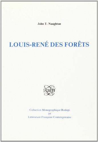 Imagen de archivo de Louis-rene Des Forets a la venta por Magers and Quinn Booksellers
