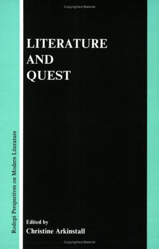 Stock image for Literature and Quest (Rodopi Perspectives on Modern Literature 12) (Rodopi Perspectives on Modern Literature, 12) for sale by Revaluation Books