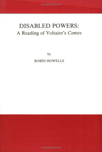 9789051835830: Disabled powers: A Reading of Voltaire’s Contes: 77 (Faux Titre)