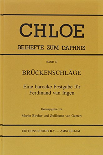 Beispielbild fr Brckenschlge. Eine barocke Festgabe fr Ferdinand van Ingen [2 Vols. Compl.]. . zum Verkauf von Antiquariaat Schot