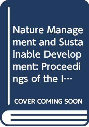9789051990157: Nature Management and Sustainable Development