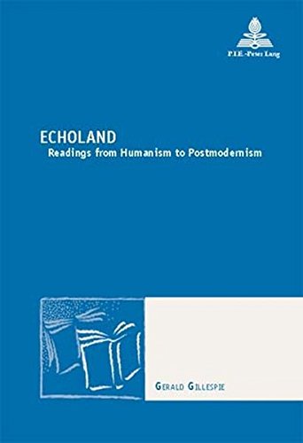 9789052010304: Echoland: Readings from Humanism to Postmodernism: 19 (New Comparative Poetics)
