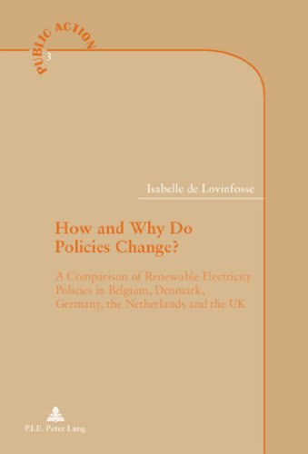 9789052013985: How and Why Do Policies Change?: A Comparison of Renewable Electricity Policies in Belgium, Denmark, Germany, the Netherlands and the UK: 3 (Action Publique/Public Action?)