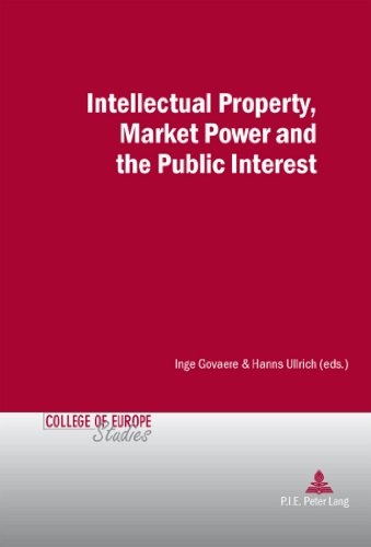 9789052014227: Intellectual Property, Market Power and the Public Interest: 8 (PLG.SOC.SCIENCE)