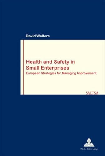 Stock image for Health and Safety in Small Enterprises: 31 (Travail & Societe/Work & Society) for sale by WorldofBooks