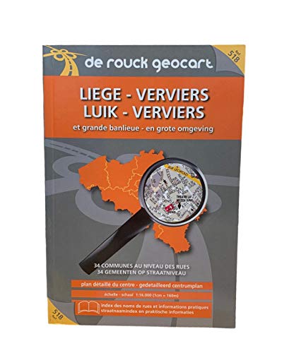 Beispielbild fr Liege-Verviers Jumbo Pocket Atlas: DG.AP.L.518 zum Verkauf von medimops
