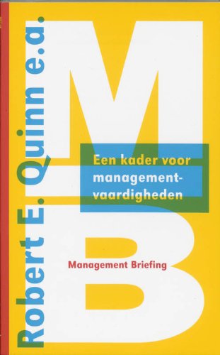 Stock image for Een kader voor managementvaardigheden for sale by Ammareal