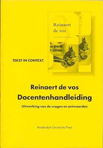 Stock image for Reinaert de Vos: Docentenhandleiding (Tekst in Context) for sale by Revaluation Books