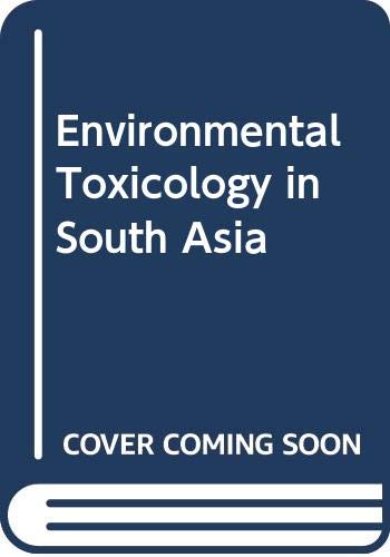 Imagen de archivo de Environmental Toxicology in South-East Asia a la venta por Better World Books