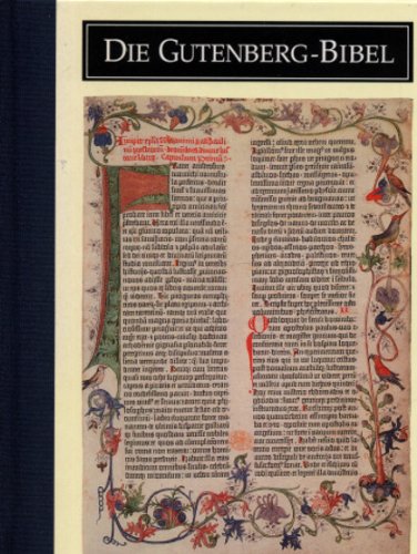 Beispielbild fr Die Gutenberg-Bibel. zum Verkauf von Antiquariat Bcherkeller