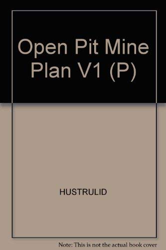 9789054101840: Open Pit Mine Plan V1 (P)