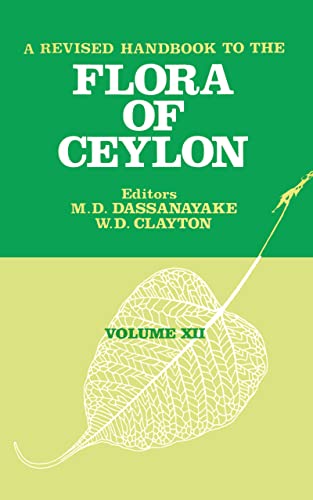 9789054102700: A Revised Handbook to the Flora of Ceylon - Volume 12