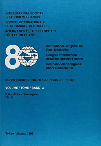 9789054105763: Rock Mechanics 8th Intl V3