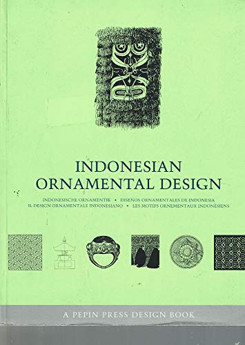 9789054960201: Indonesian Ornamental Design (Design Book S.)