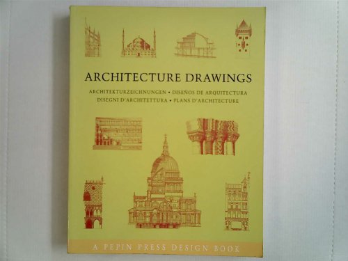9789054960416: ARCHITECTURE DRAWINGS (Pepin Press Design Books)