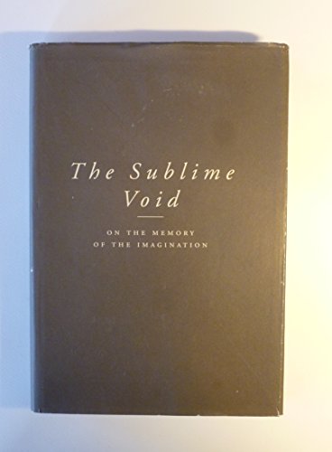 9789055440566: The Sublime Void: On the Memory of the Imagination