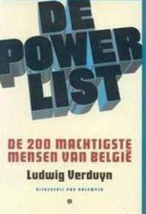 Imagen de archivo de Power list.Wie heeft macht in B.? a la venta por medimops