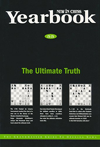 Imagen de archivo de New In Chess Yearbook 55 (2000): The Grandmaster Guide to Chess Openings a la venta por Abacus Bookshop
