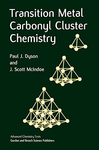 Stock image for Transition Metal Carbonyl Cluster Chemistry for sale by Revaluation Books