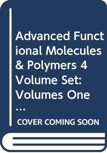 9789056993122: Advanced Functional Molecules & Polymers 4 Volume Set