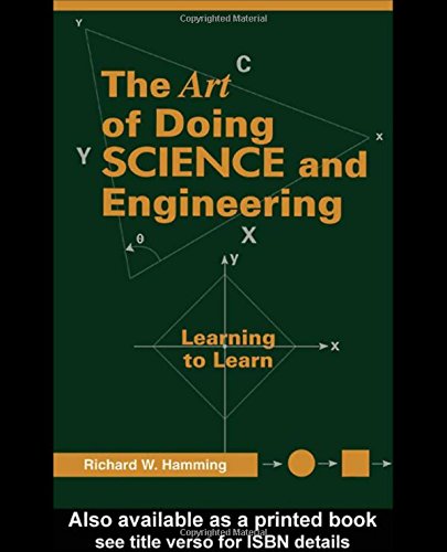 9789056995003: Art of Doing Science and Engineering: Learning to Learn