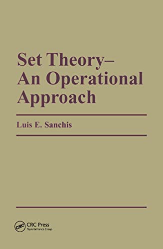 Stock image for Set Theory-An Operational Approach: An Operational Approach for sale by Revaluation Books