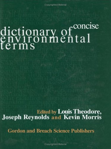 Stock image for Concise Dictionary of Environmental Terms for sale by Mispah books