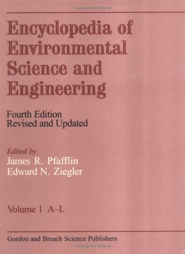 Beispielbild fr Encyclopedia of Environmental Science and Engineering zum Verkauf von Ammareal