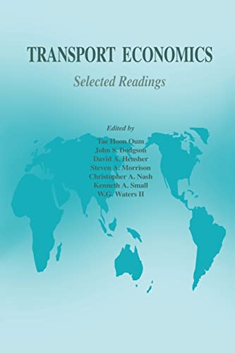 Imagen de archivo de Transport Economics: Selected Readings a la venta por Revaluation Books