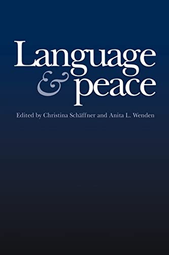 Stock image for Language & Peace for sale by HPB-Ruby