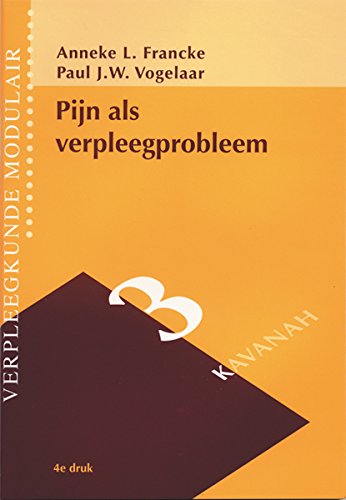 9789057400858: Pijn als verpleegprobleem (Verpleegkunde modulair)