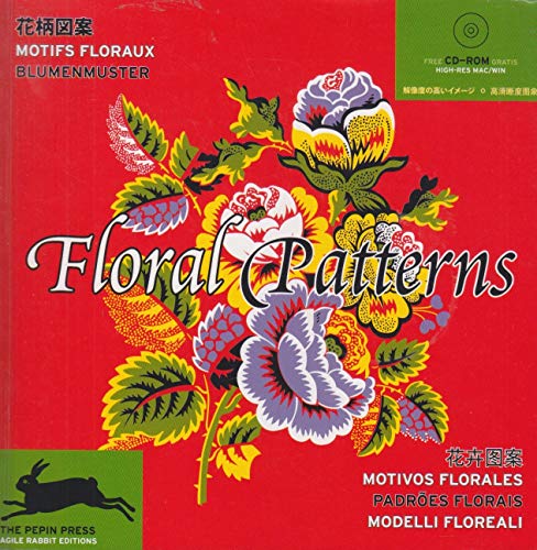 Stock image for Floral Patterns / Blumenmuster + CD ROM for sale by medimops