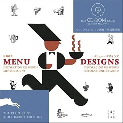 9789057680144: Menu Designs (Agile Rabbit Editions Free Cd-rom S.)